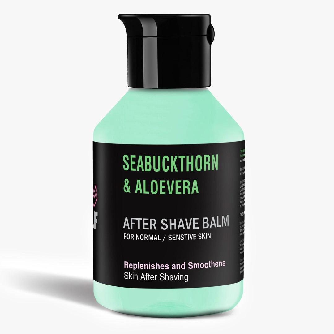 After Shave Balm - SEABUCKTHORN & ALOE VERA - AftershavePinkWoolf