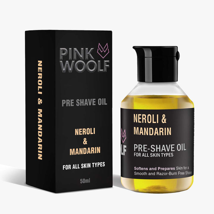 Pre - Shave Oil - NEROLI & MANDARIN - Pre Shave OilPinkWoolf