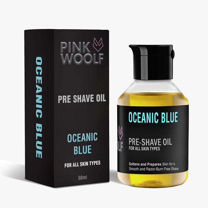 Pre - Shave Oil - OCEANIC BLUE - Pre Shave OilPinkWoolf