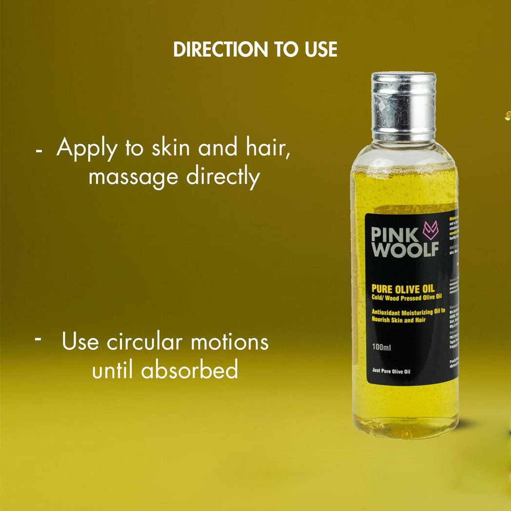 Pure Olive Oil - skincarePinkWoolf