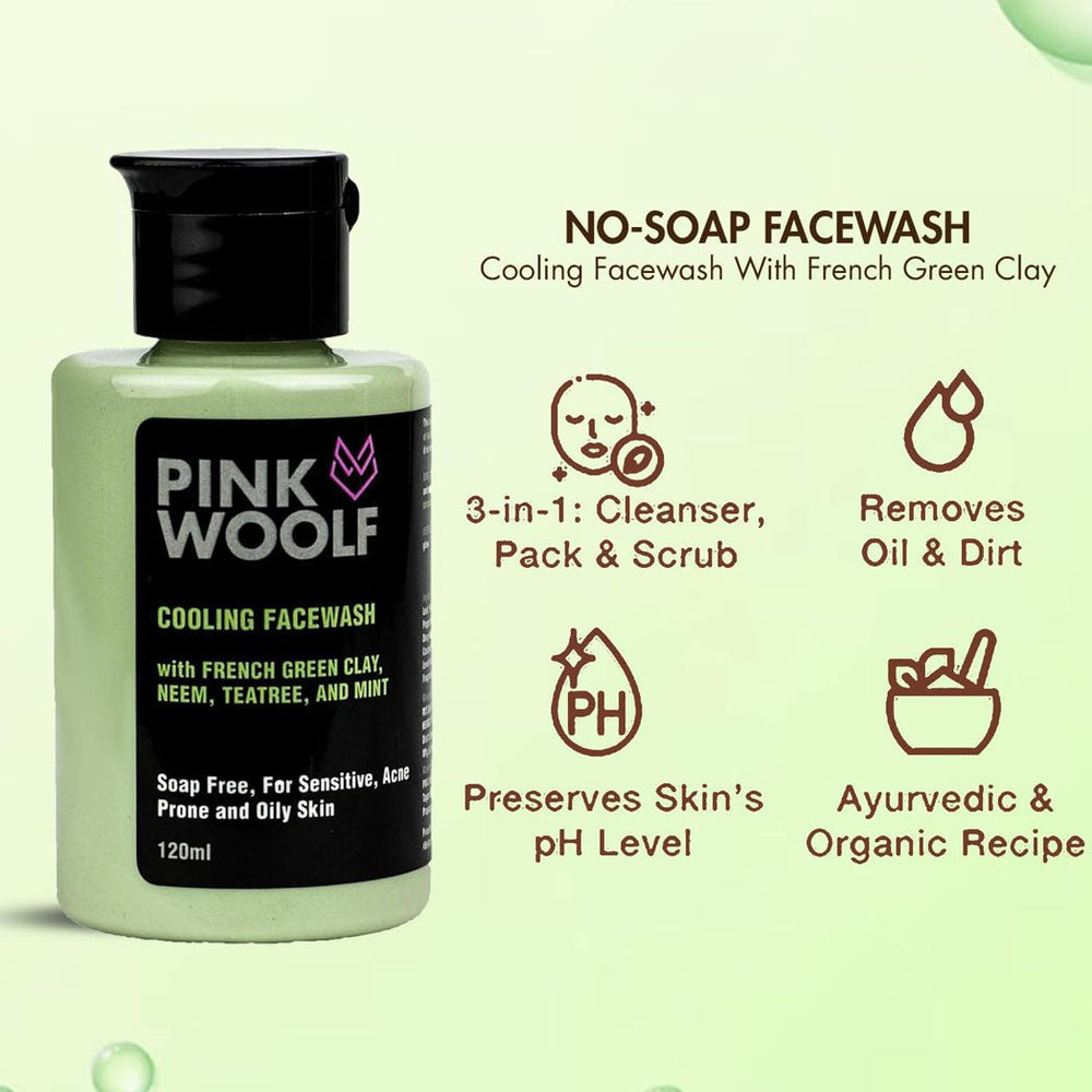 REJUVENATE YOUR SKIN with the Face Wash, Sunscreen, and Night Cream PACK - face washPinkWoolf