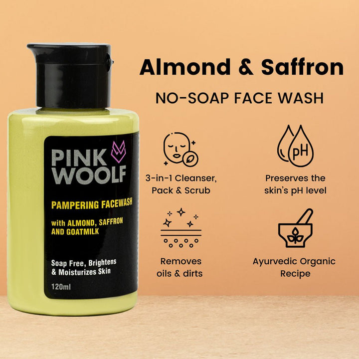 REJUVENATE YOUR SKIN with the Face Wash, Sunscreen, and Night Cream PACK - face washPinkWoolf