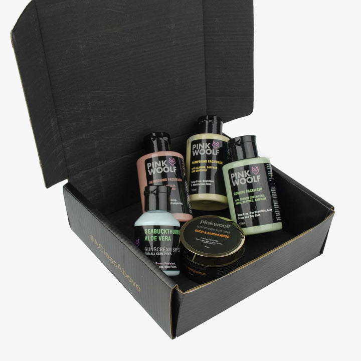 REJUVENATE YOUR SKIN with the Face Wash, Sunscreen, and Night Cream PACK - face washPinkWoolf