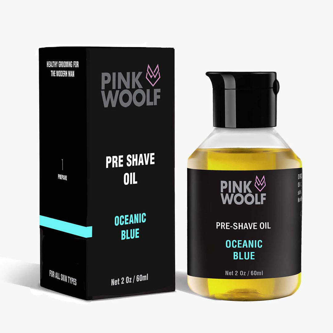 Pre-Shave Oil - OCEANIC BLUE PinkWoolf IN