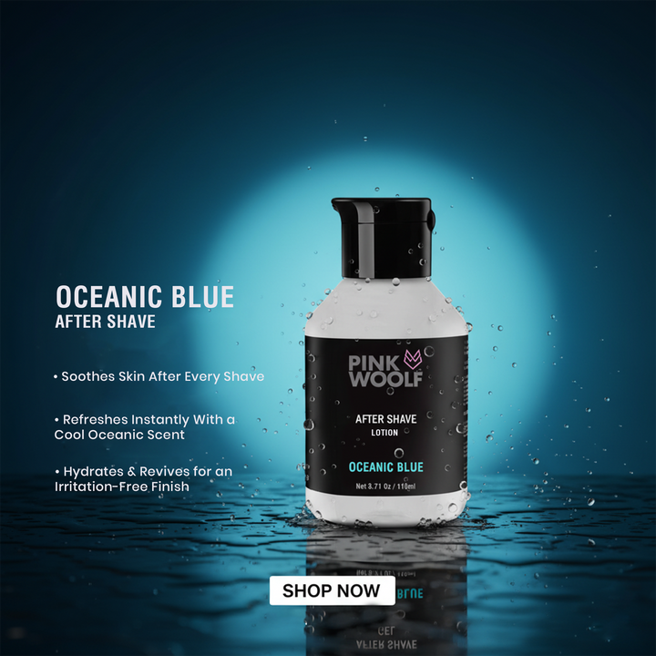 After Shave Lotion - OCEANIC BLUE PinkWoolf IN