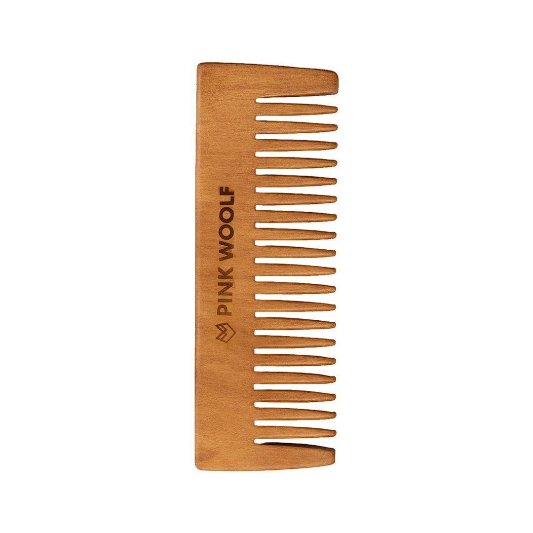 Neem Shampoo Comb PinkWoolf
