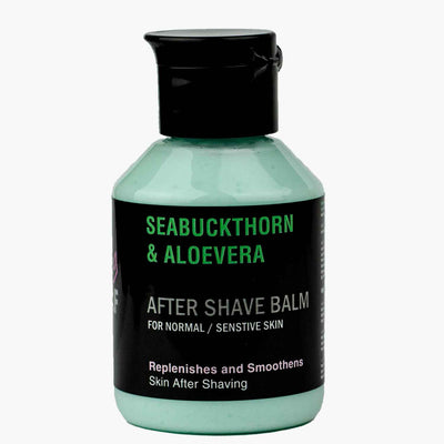After Shave Balm - SEABUCKTHORN & ALOE VERA - AftershavePinkWoolf