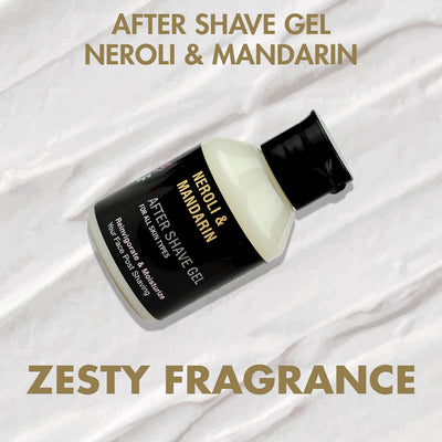 After Shave Gel - NEROLI & MANDARIN - AftershavePinkWoolf