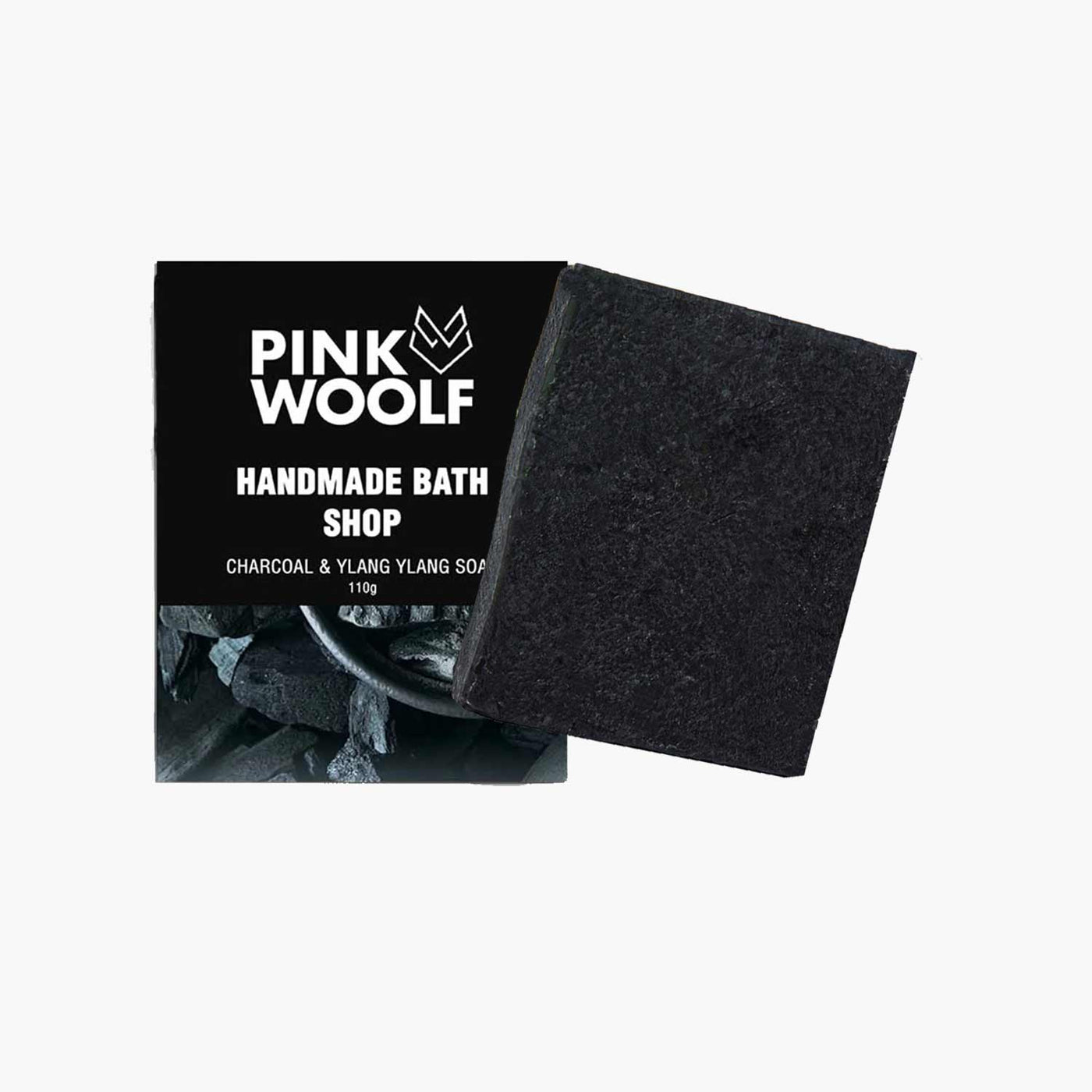 Charcoal & Ylang Ylang - Bathing Soap - Bathing SoapsPinkWoolf