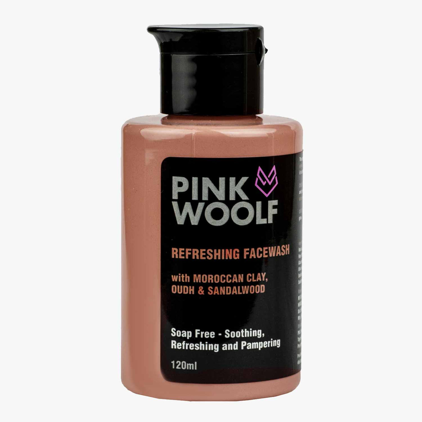 Face Wash (Moroccan Clay, Oudh & Sandalwood) - Face WashPinkWoolf