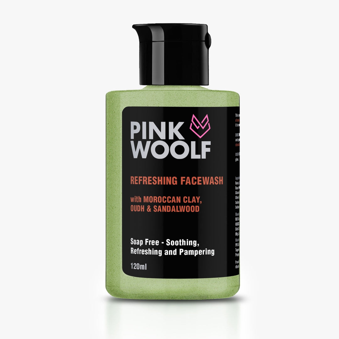 Face Wash (Neem, Tea Tree, French Green Clay) - Face WashPinkWoolf