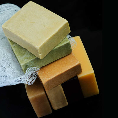 Indulgent Collection of Bath Soaps in Various Scents - Bathing SoapsPinkWoolf