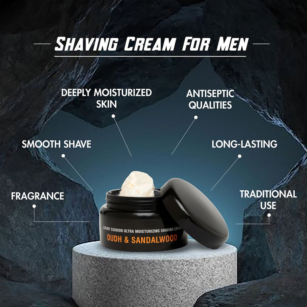 Luxury Cushion Ultra Moisturizing Shaving Cream - Shaving CreamPinkWoolf