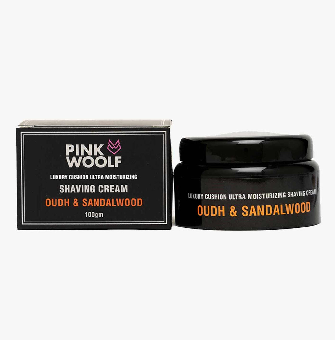 Shaving Cream - Oudh & Sandalwood - Shaving CreamPinkWoolf