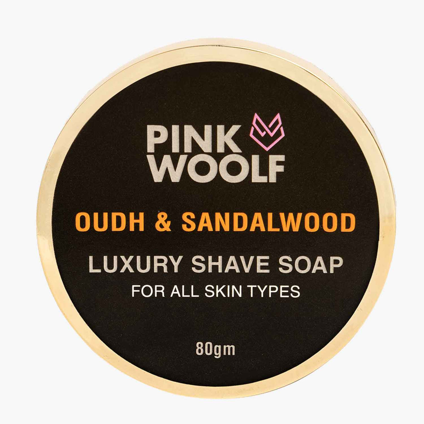 Shaving Soap - OUDH & SANDALWOOD 80 gm - Shaving SoapsPinkWoolf