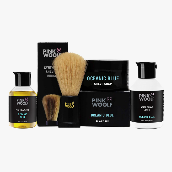 The Essential Grooming Kit | Oceanic Blue PinkWoolf