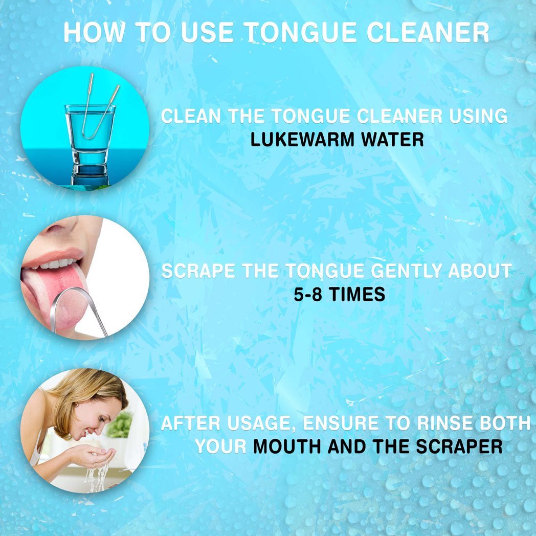 Stainless Steel Tongue Cleaner - PinkWoolf