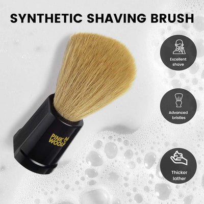 Synthetic Shaving Brush - Shaving BrushPinkWoolf