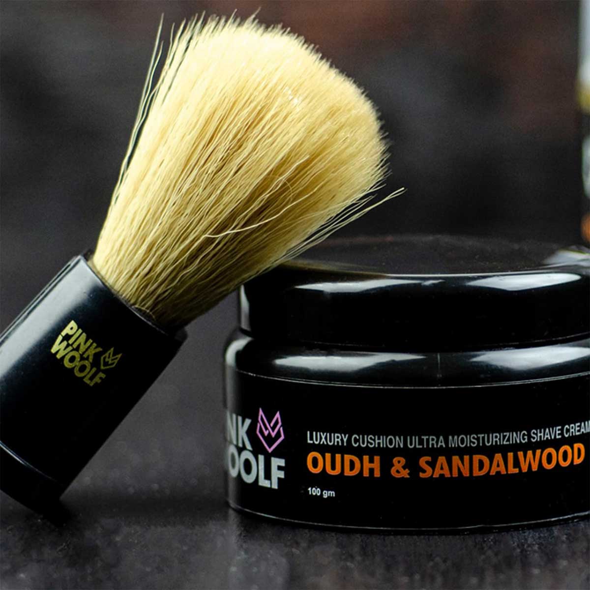 Synthetic Shaving Brush - Shaving BrushPinkWoolf