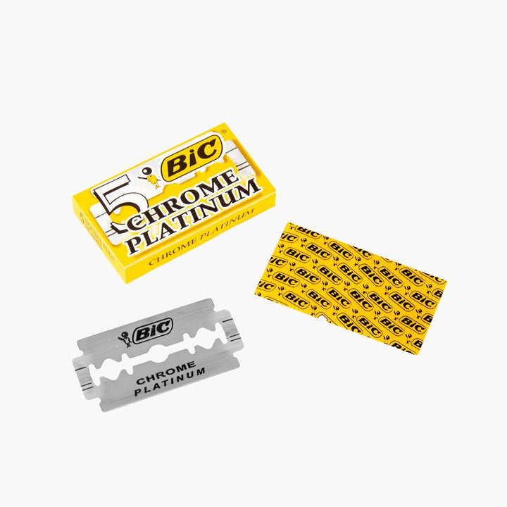 BIC chrome platinum razor blades