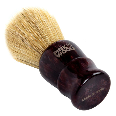 Boar Shaving Brush (Maroon) - Shaving BrushPinkWoolf