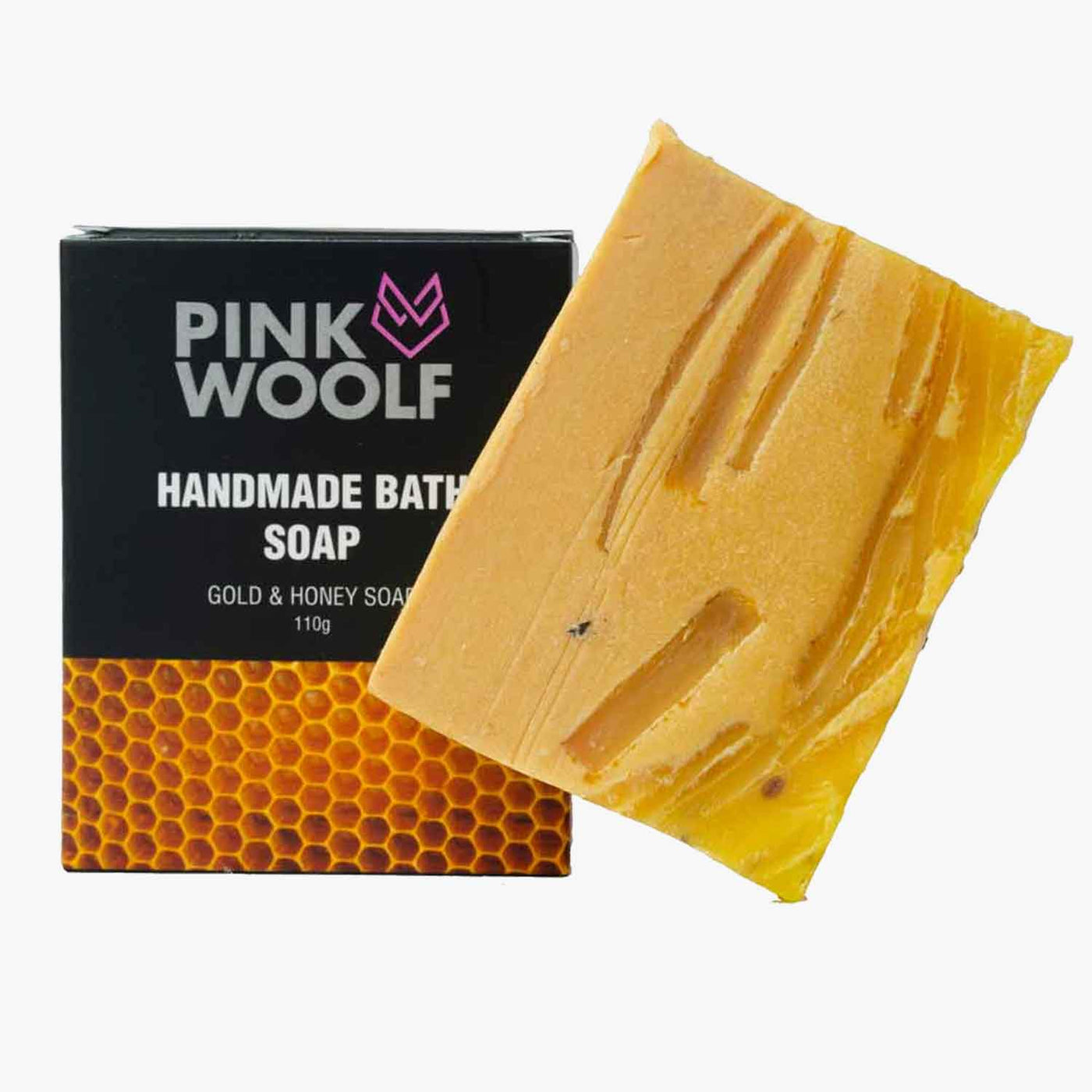 Gold & Honey with Lemon Peel - Bathing Soap - Bathing SoapsPinkWoolf