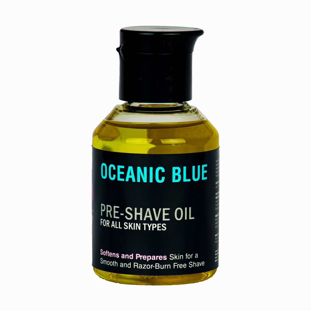 Pre-Shave Oil - OCEANIC BLUE - Pre Shave OilPinkWoolf