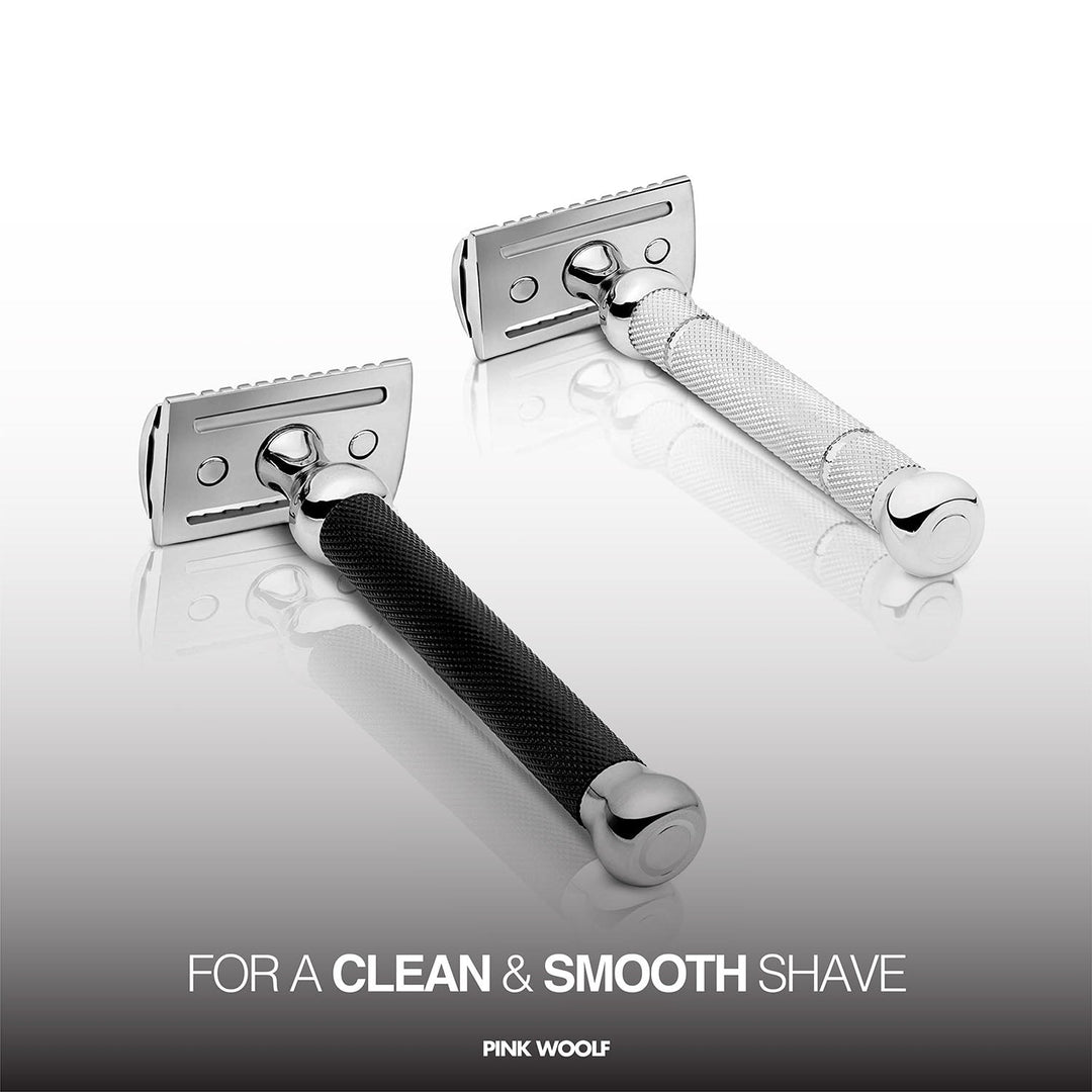 Comb Safety Razor Close Comb Safety Razor - Smooth & Clean Shave CHROME – PinkWoolf