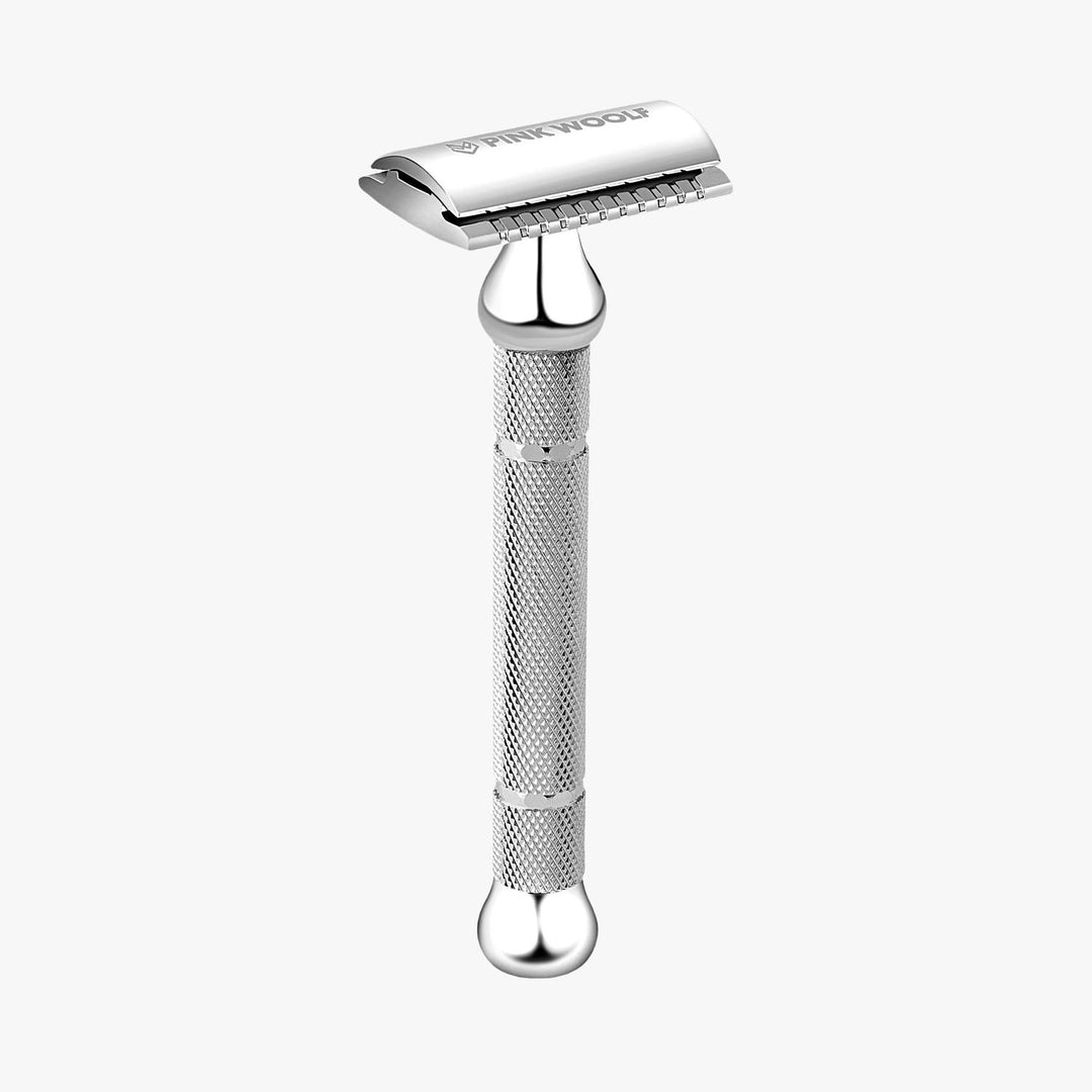 Safety Razor - Closed Comb (CC87) CHROME - Razors & Razor BladesPinkWoolf