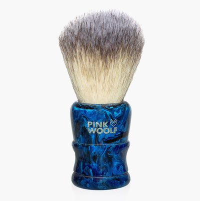 Synthetic Shaving Brush - BLUE MONSTER 28mm knot - Shaving BrushPinkWoolf